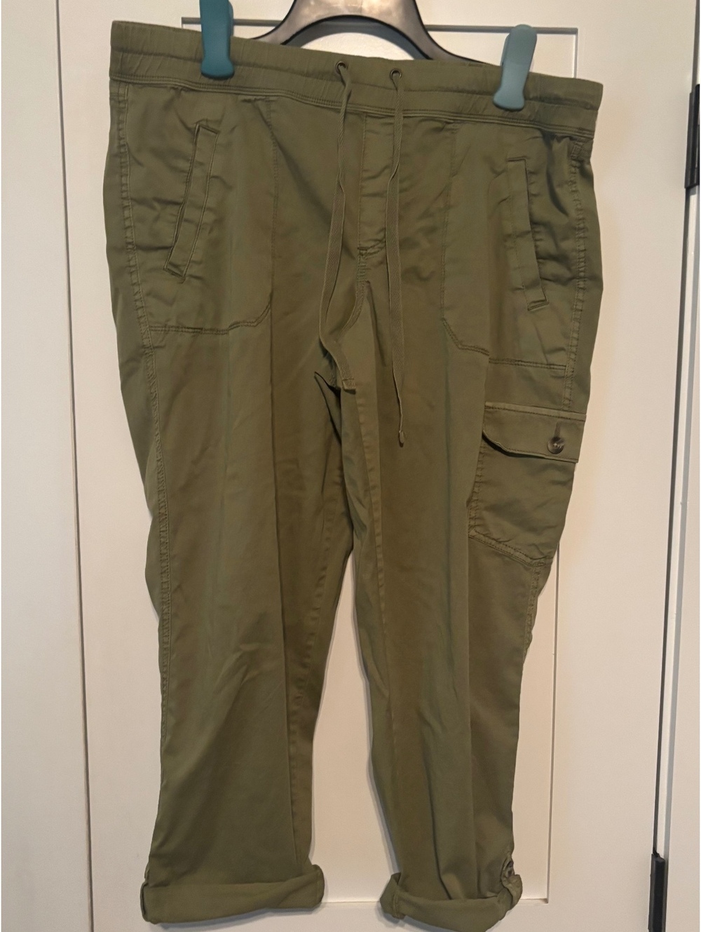 Olive Green Cropped